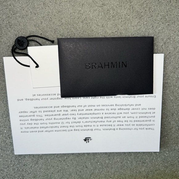 Brahmin Stacy royalty ombré Melbourne bag - Picture 9 of 13